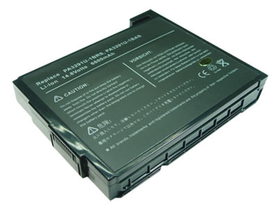replacement satellite p20  battery,6600mAh toshiba li-ion satellite p20  laptop batteries