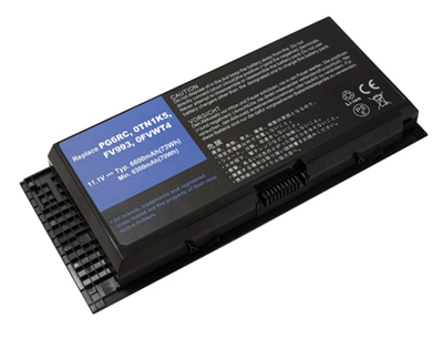 replacement dell pg6rc notebook battery